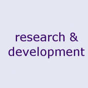 research & development